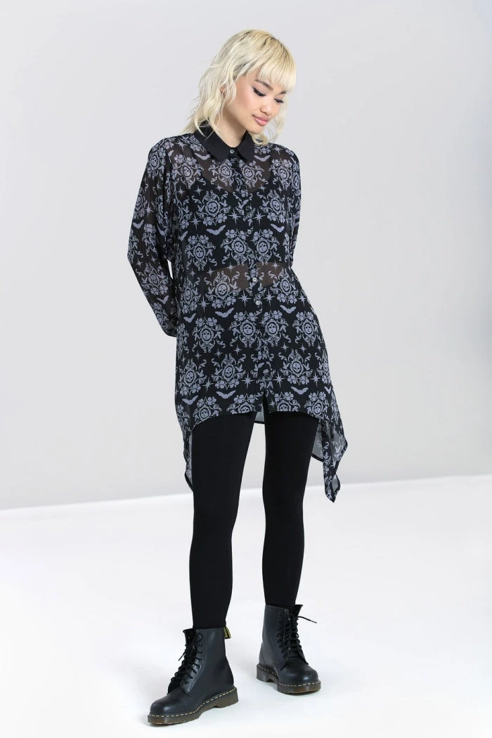 Hell Bunny Lost Whispers Tunic 2 Hell Bunny Lost Whispers Tunic