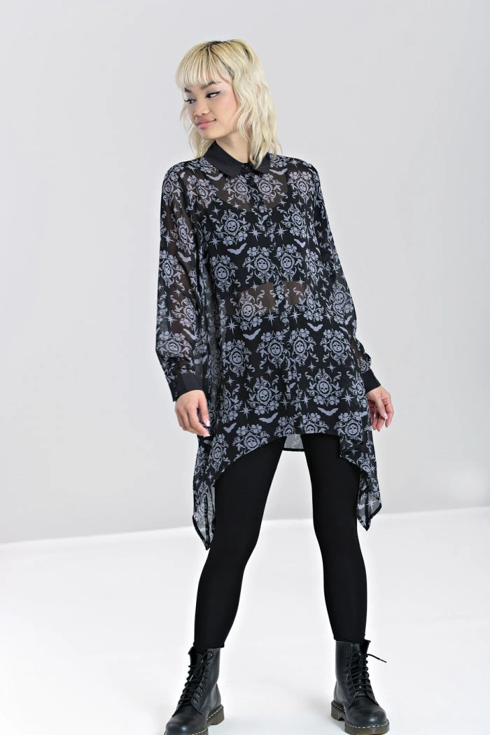 Hell Bunny Lost Whispers Tunic 4 Hell Bunny Lost Whispers Tunic