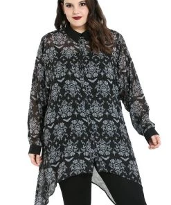 Hell Bunny Lost Whispers Tunic