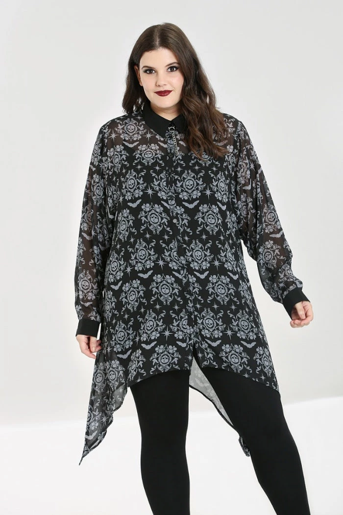 Hell Bunny Lost Whispers Tunic 6 Hell Bunny Lost Whispers Tunic