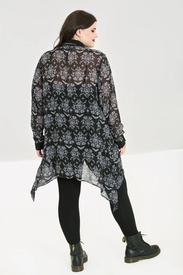 Hell Bunny Lost Whispers Tunic 8 Hell Bunny Lost Whispers Tunic