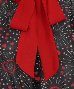 Hell Bunny Perry Blouse Fireworks And Hearts 20 Hell Bunny Perry Blouse Fireworks And Hearts