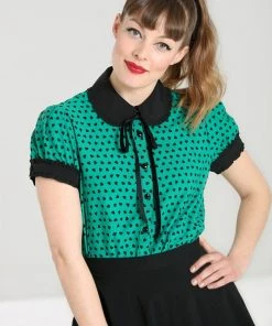 Hell Bunny Paradisum Blouse New Arrivals And Restocks