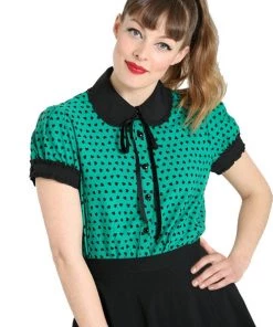 Hell Bunny Paradisum Blouse New Arrivals And Restocks