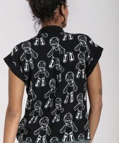 Hell Bunny Voodoo Blouse 16 Hell Bunny Voodoo Blouse