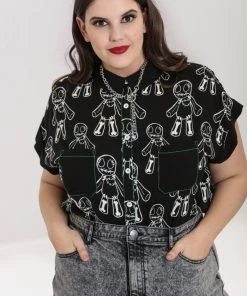 Hell Bunny Voodoo Blouse