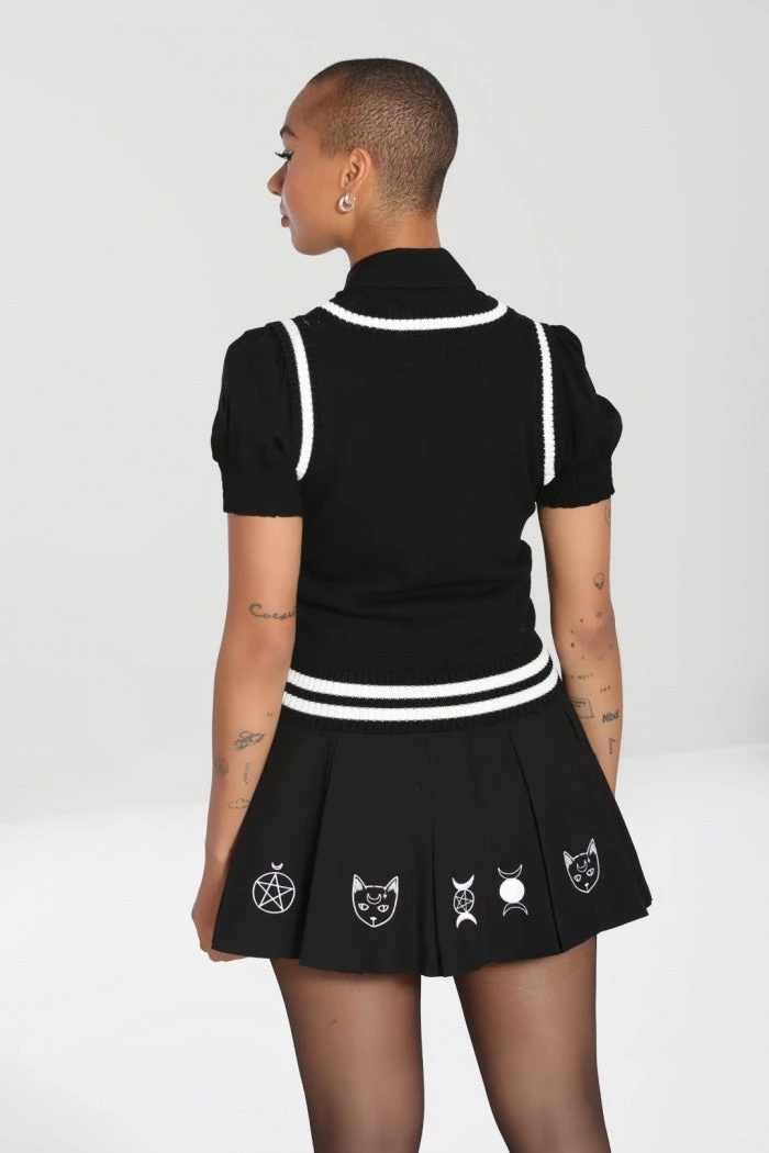 Hell Bunny Ghost Vest Knitted 3 Hell Bunny Ghost Vest Knitted