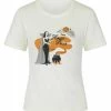 Collectif Hocus Pocus T-Shirt In Cream Clothing