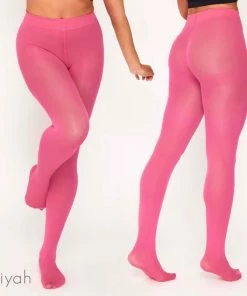 New Arrivals And Restocks Pamela Mann Hosiery 50 Denier Opaque Pantyhose In Shocking Pink