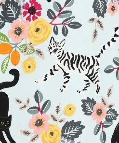 Lady Vintage Isabella Dress In Cute Kitty Sky Clothing 8 Lady Vintage Isabella Dress In Cute Kitty Sky Clothing