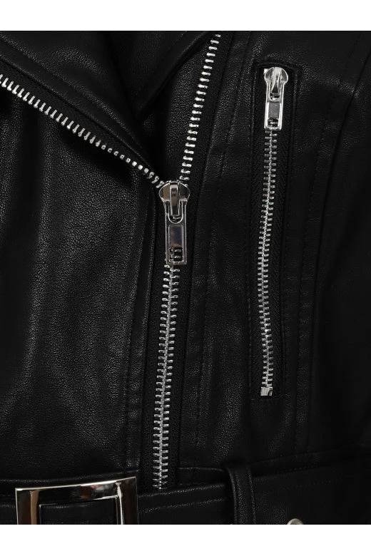 Collectif Lana Biker Jacket In Black Spooky Babe Winter 9 Collectif Lana Biker Jacket In Black Spooky Babe Winter