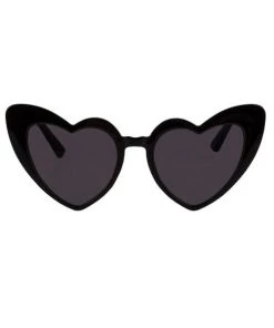 Collectif Love Is On The Air Black Sunglasses