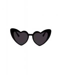 Collectif Love Is On The Air Black Sunglasses