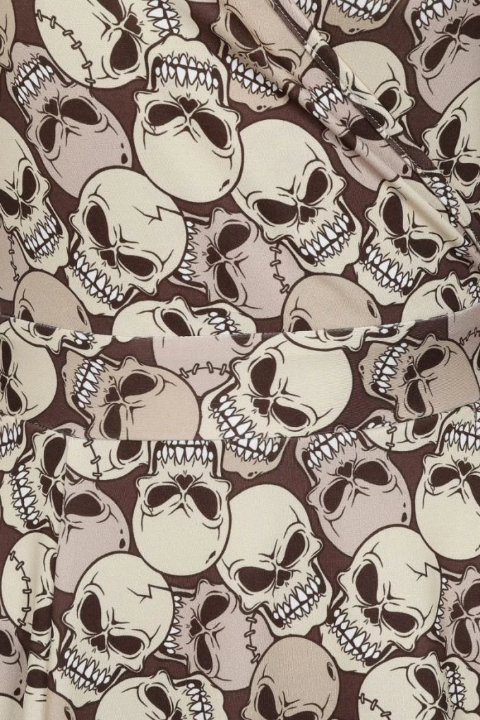 Lady Vintage Lyra Dress In Skulltastic Clothing 3 Lady Vintage Lyra Dress In Skulltastic Clothing