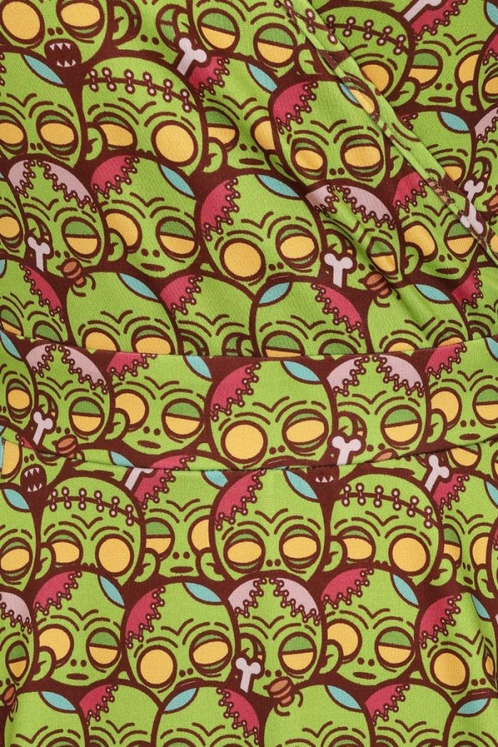 Clothing Lady Vintage Lyra Dress In Ghoulish Friends 3 Clothing Lady Vintage Lyra Dress In Ghoulish Friends