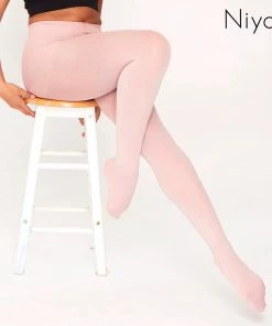 Pamela Mann Hosiery 50 Denier Opaque Pantyhose In Blush Pink