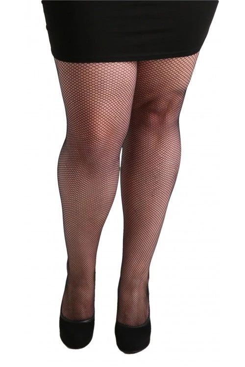 Pamela Mann Hosiery Fishnet Tights In Black 1 Pamela Mann Hosiery Fishnet Tights In Black