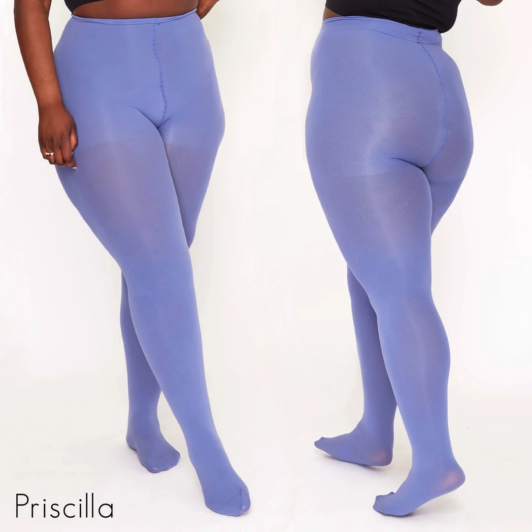 New Arrivals And Restocks Pamela Mann Hosiery Curvy Super-Stretch 50 Denier Tights In Grape Periwinkle 3 New Arrivals And Restocks Pamela Mann Hosiery Curvy Super-Stretch 50 Denier Tights In Grape Periwinkle