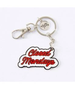 Punky Pins Closed Mondays Keyring Accessories