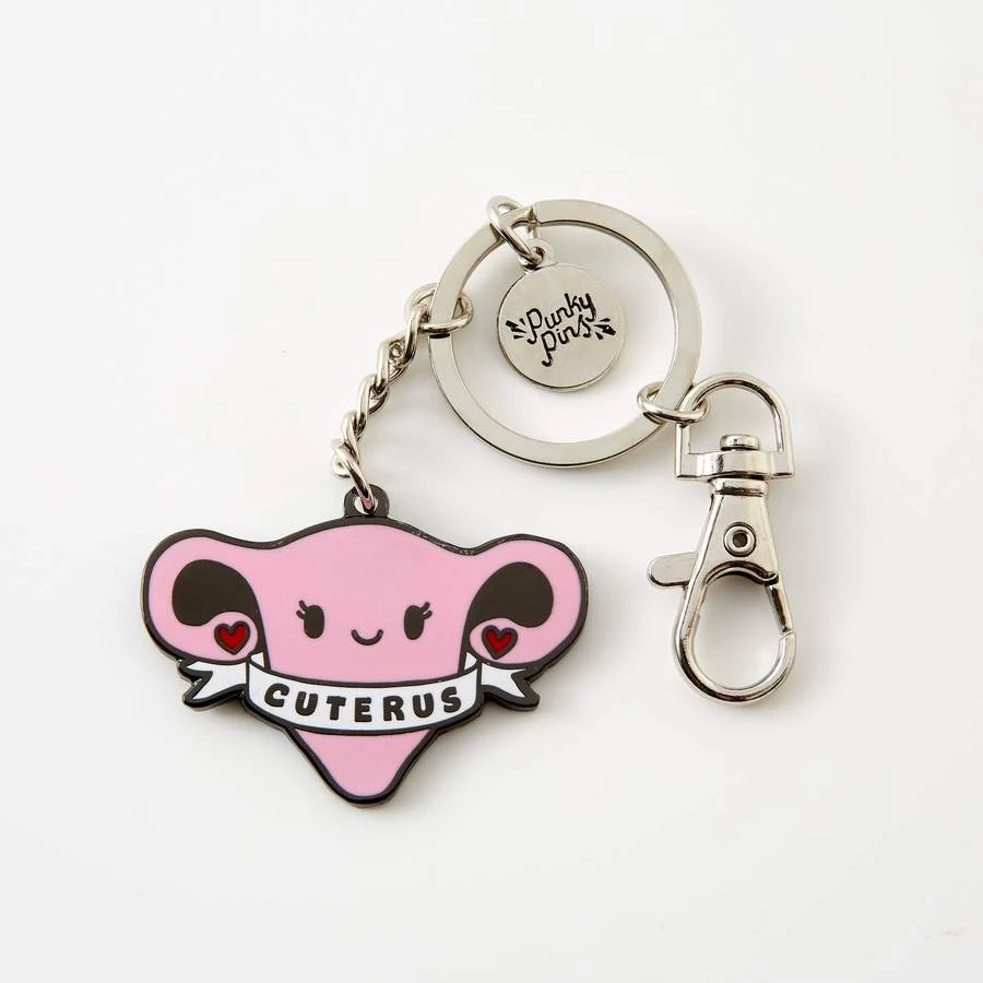 Punky Pins Cuterus Keyring 2 Punky Pins Cuterus Keyring
