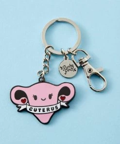 Punky Pins Cuterus Keyring 6 Punky Pins Cuterus Keyring