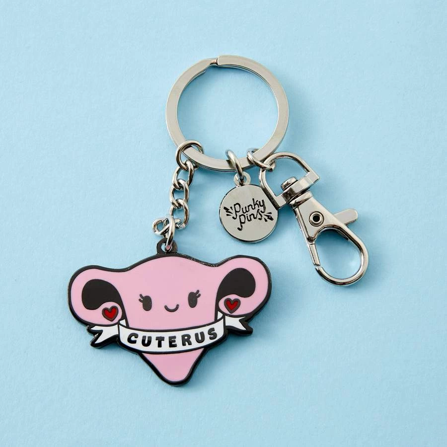 Punky Pins Cuterus Keyring 3 Punky Pins Cuterus Keyring