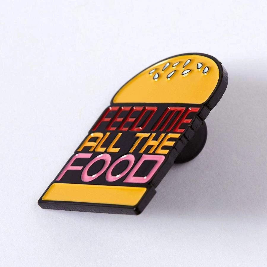Punky Pins Feed Me All The Foods Enamel Pin Accessories 2 Punky Pins Feed Me All The Foods Enamel Pin Accessories