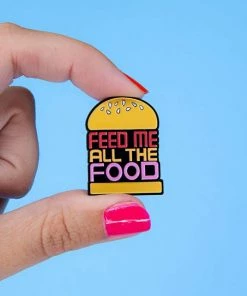 Punky Pins Feed Me All The Foods Enamel Pin Accessories 6 Punky Pins Feed Me All The Foods Enamel Pin Accessories