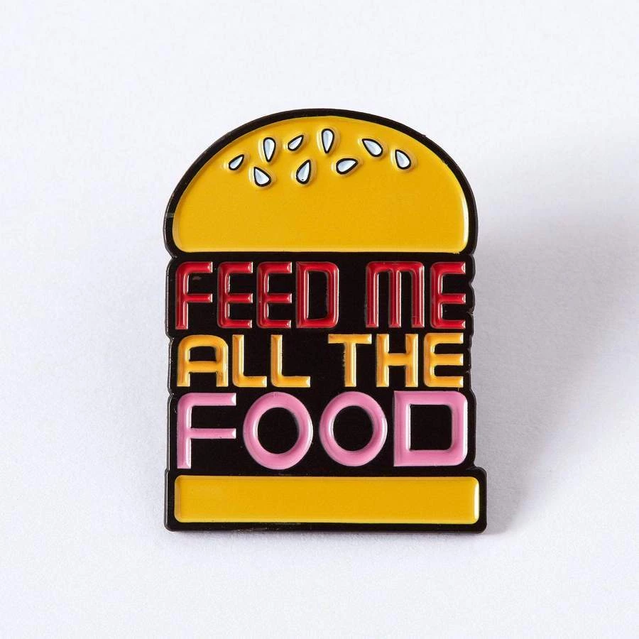 Punky Pins Feed Me All The Foods Enamel Pin Accessories 4 Punky Pins Feed Me All The Foods Enamel Pin Accessories