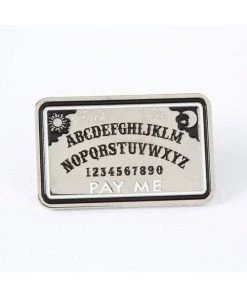 Punky Pins Fuck You, Pay Me Ouija Board Enamel Pin
