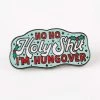 Christmas Punky Pins Ho Ho Holy Shit Enamel Pin