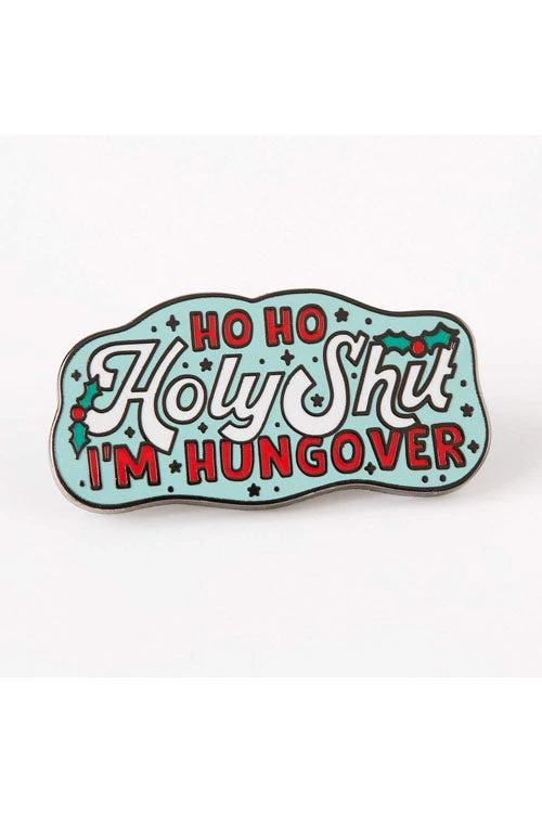 Christmas Punky Pins Ho Ho Holy Shit Enamel Pin 1 Christmas Punky Pins Ho Ho Holy Shit Enamel Pin