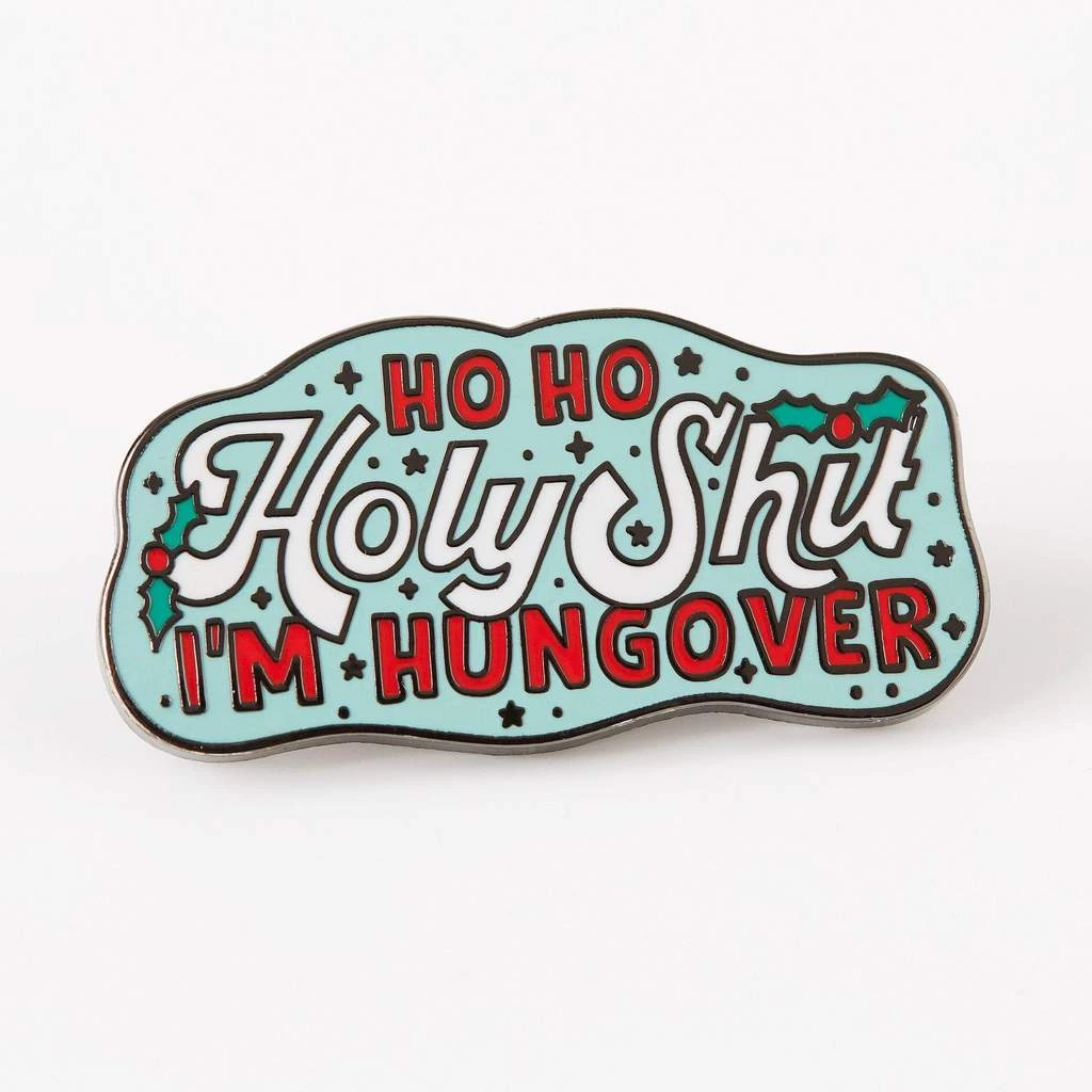 Christmas Punky Pins Ho Ho Holy Shit Enamel Pin 2 Christmas Punky Pins Ho Ho Holy Shit Enamel Pin