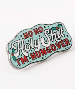 Christmas Punky Pins Ho Ho Holy Shit Enamel Pin 7 Christmas Punky Pins Ho Ho Holy Shit Enamel Pin