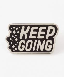 Punky Pins Keep Going Enamel Pin Accessories