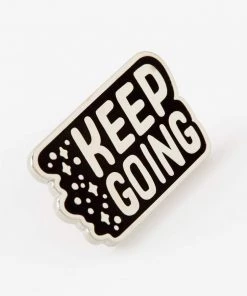 Punky Pins Keep Going Enamel Pin Accessories