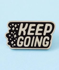 Punky Pins Keep Going Enamel Pin Accessories