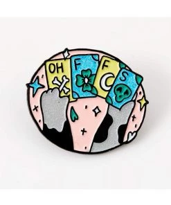 Punky Pins Kitty Poker Night Enamel Pin