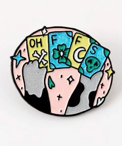 Punky Pins Kitty Poker Night Enamel Pin 7 Punky Pins Kitty Poker Night Enamel Pin