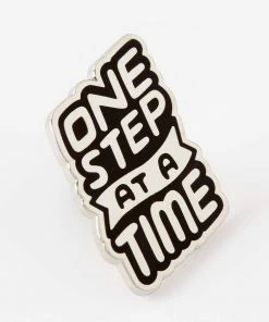 Accessories Punky Pins One Step At A Time Enamel Pin