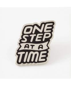 Accessories Punky Pins One Step At A Time Enamel Pin