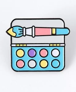 Punky Pins Paint Palette Enamel Pin