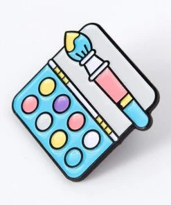 Punky Pins Paint Palette Enamel Pin
