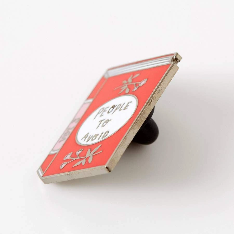 Punky Pins People To Avoid Book Enamel Pin 4 Punky Pins People To Avoid Book Enamel Pin