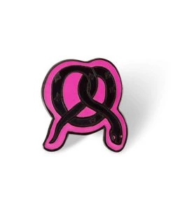 Punky Pins Pretzel Snake Enamel Pin Halloween