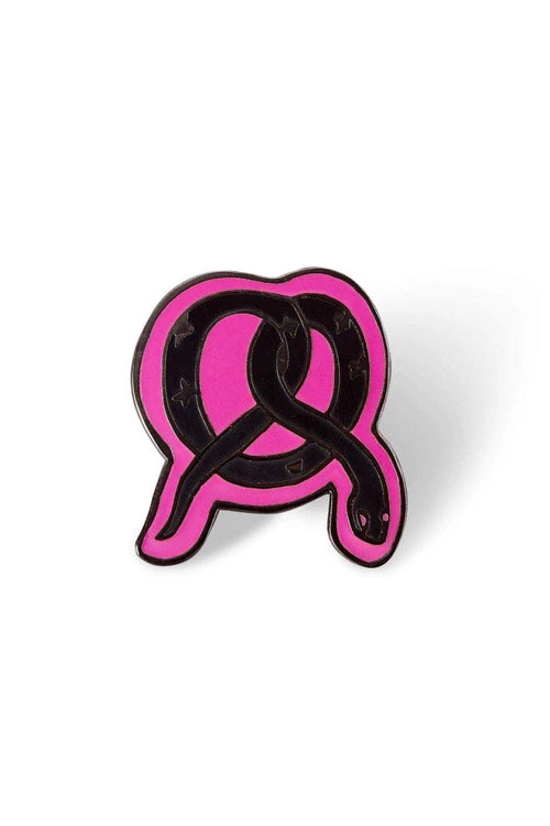 Punky Pins Pretzel Snake Enamel Pin Halloween 1 Punky Pins Pretzel Snake Enamel Pin Halloween