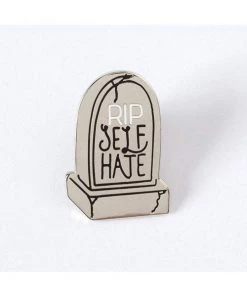 Punky Pins RIP Self Hate Enamel Pin