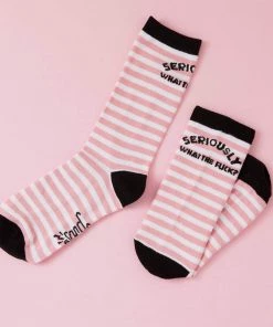 Punky Pins Seriously WTF? Socks