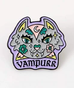 Punky Pins Vampurr Sparkle Enamel Pin Halloween Accessories 6 Punky Pins Vampurr Sparkle Enamel Pin Halloween Accessories