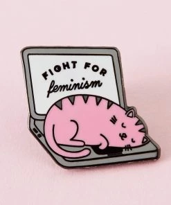 Punky Pins Fight For Feminism Enamel Pin